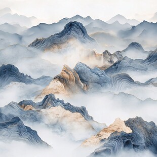 新中式山峰