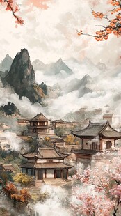 古风仙境天上宫阙
