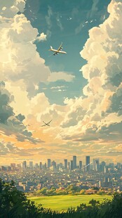 新海诚动漫风装饰画