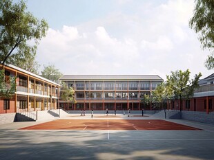 小学效果图设计