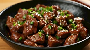 爆汁牛肉粒