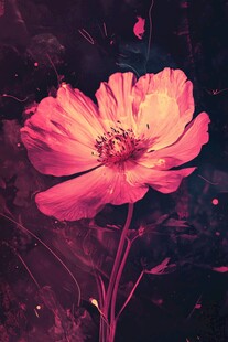 梦幻绚丽花朵