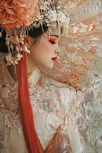 花旦侧脸