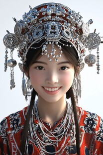 少数民族人像