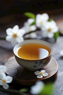 茉莉花茶素材