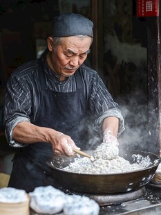 新市古镇梅花糕