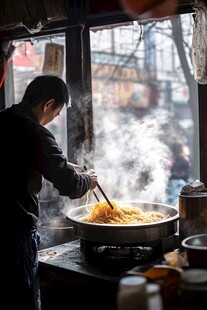 热干面店