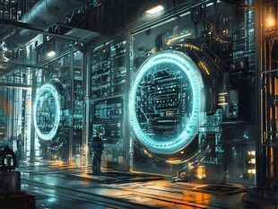 震撼制造业科技感
