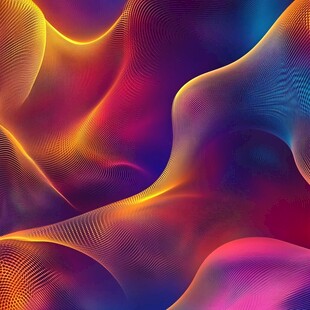 肌理彩色流体背景