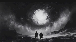 电影质感风景画