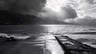 洱海暴风雨时刻