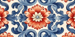 3d欧式印花图案