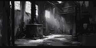 工业场景工业题材