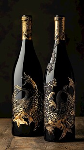 酒瓶龙纹