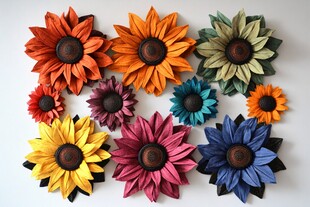 纸艺向日葵