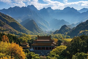 山林深山禅寺