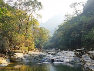 秦岭汤峪河