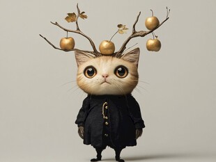 猫咪拟人形象设计