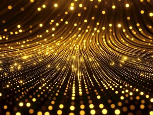 金色无限科技背景