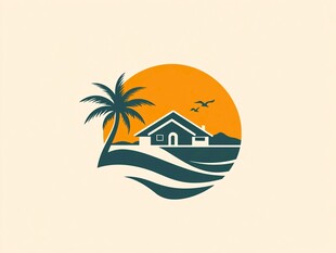 海景房logo设计