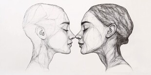 创意人像设计初稿草稿