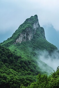 雨后神农山