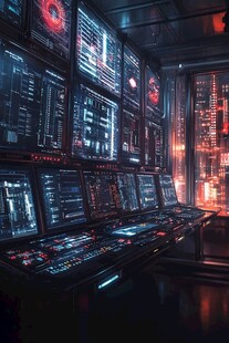 宇宙飞船控制室