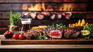 西餐牛排氛围图