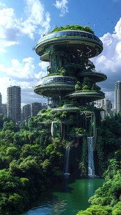 伦敦悬浮岛设计