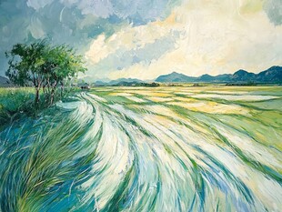 稻田油画