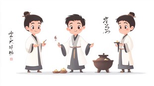 道士吉祥物设计