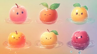 水果ip吉祥物设计