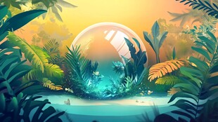 水族箱场景设计