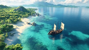 古代海洋场景再现