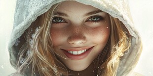 写实人物插画