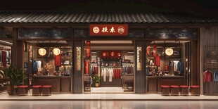 新中式店铺