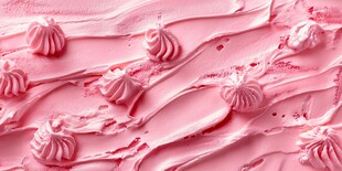 粉色糖霜