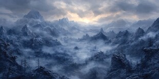 唯美奇幻大山