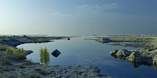 枯水期石臼湖风光