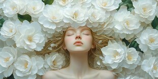 3d立体唯美花卉