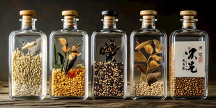 白酒小瓶包装效果