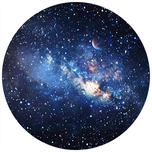 圆形星空吊顶背景