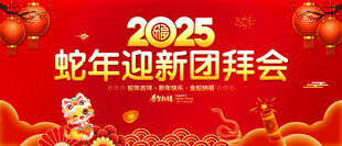 蛇年新春团拜会