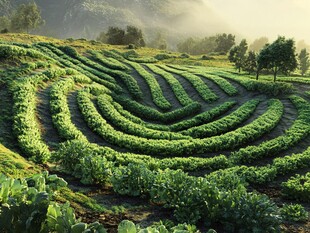 高清蔬菜花园