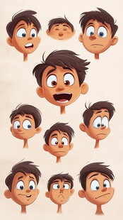 男仔头卡通人物