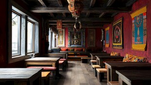 少数民族风格餐厅