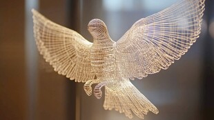 金属丝立体雕塑