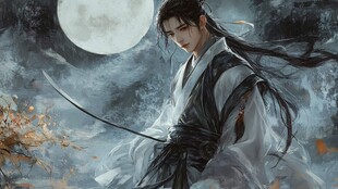 古风少年插画