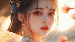 板绘人像
