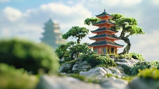3d小景